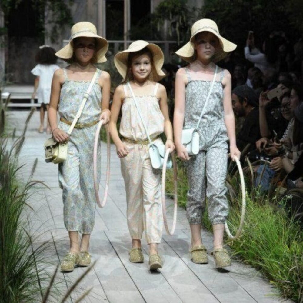 Bonpoint Sakaura Overall Tie Jumpsuit Jumper Romper